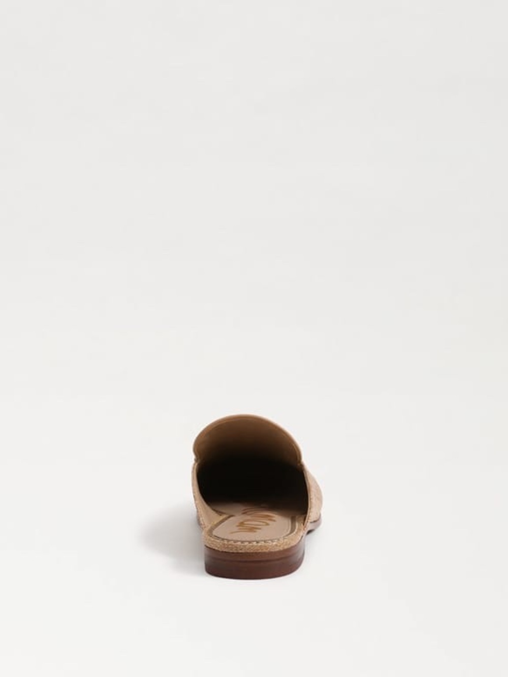 Sam Edelman Linnie Bit Mule Loafer Buff Tan Raffia - Picture 11 of 13